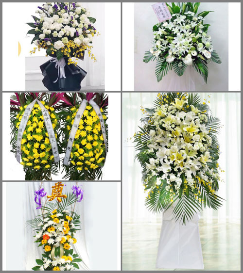 广东揭阳市揭东区曲溪街道寨一村白事花篮预定